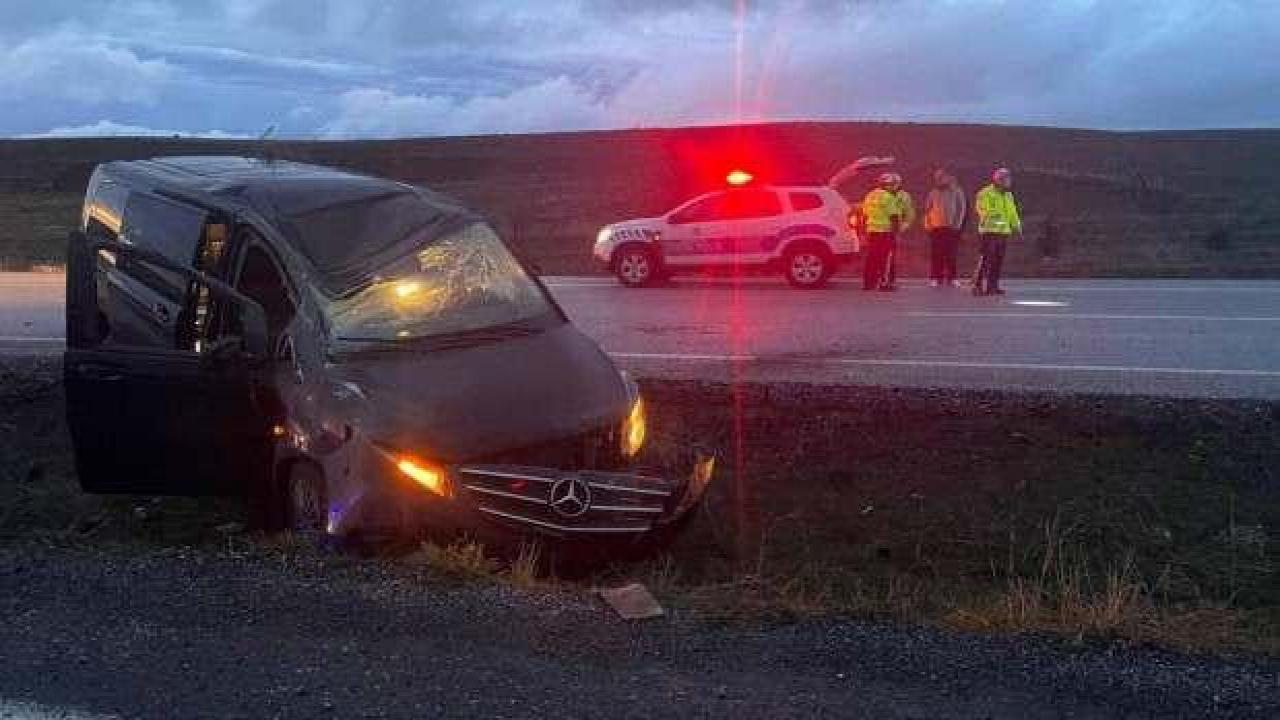 CHP Sivas Milletvekili kaza geçirdi
