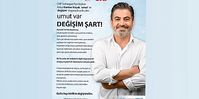 CHP Sultangazi İlçe Başkan Adayı Kanber Koçak: “Umut var, değişim şart!”