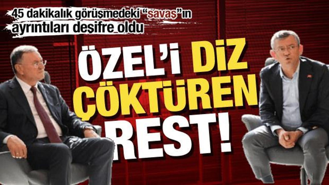 CHP’de Hatay ‘Savaş’ı! Özgür Özel’e diz çöktüren rest: Bağımsız aday olurum!
