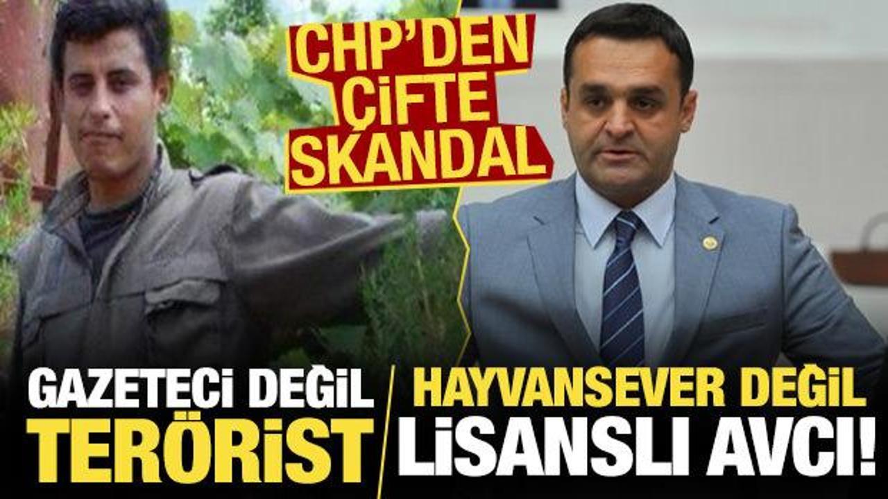 CHP'den çifte skandal: Gazeteci değil terörist, hayvansever değil lisanslı avcı!