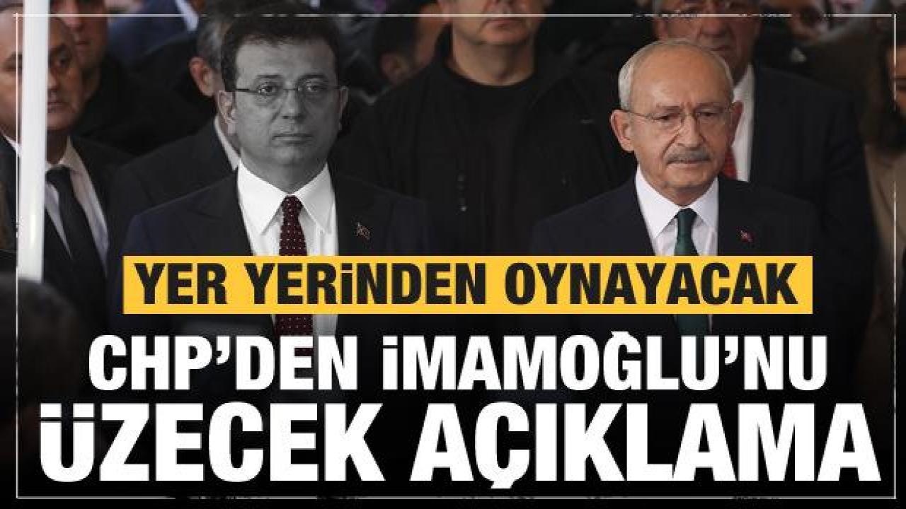 CHP'den İmamoğlu'nu üzecek açıklama! 6'lı masada yer yerinden oynayacak
