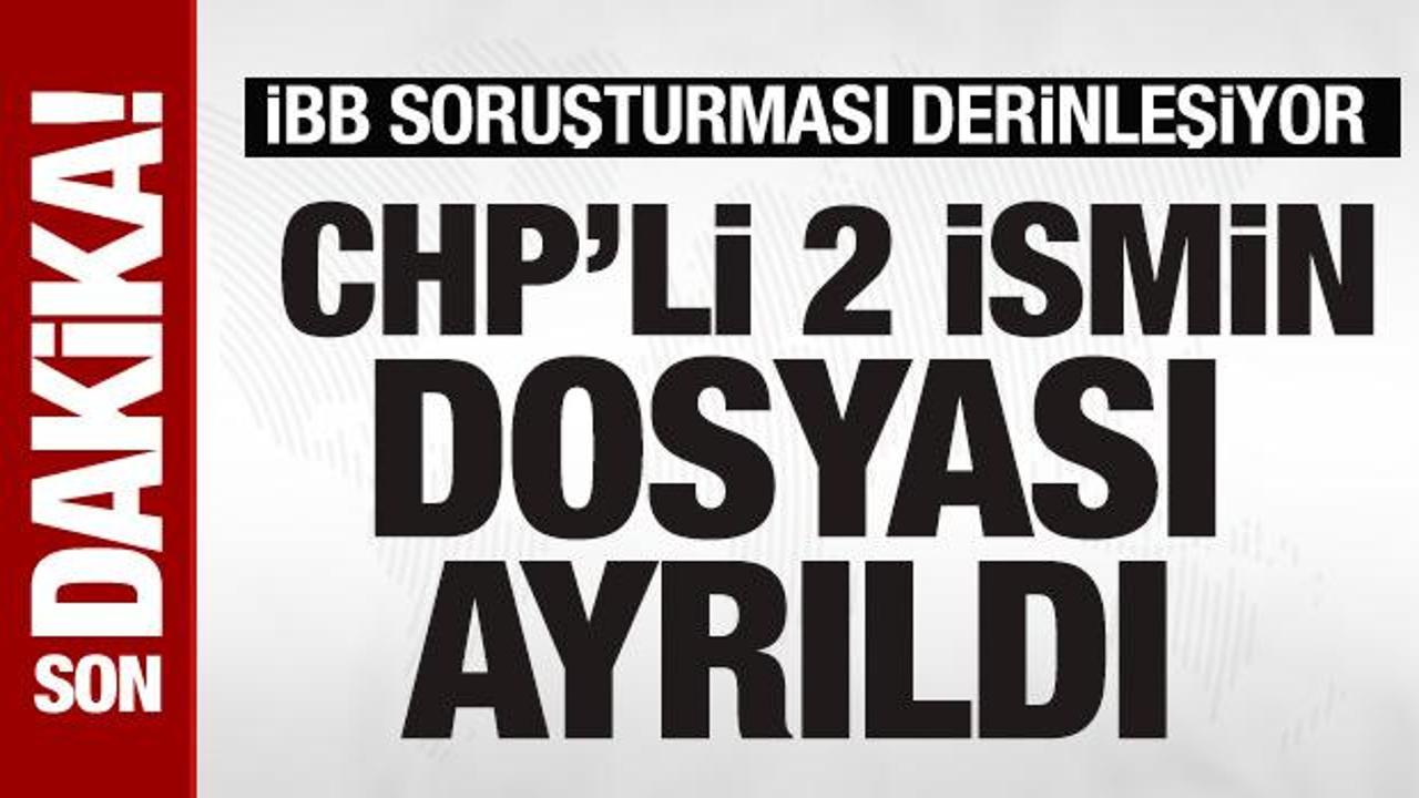 CHP'li Karabat ve Özer'in dosyaları ayrıldı