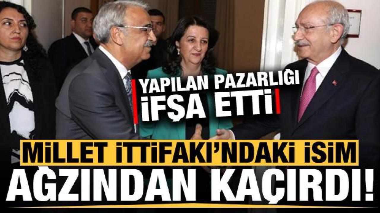 CHP'li Sezgin Tanrıkulu ağzından kaçırdı! Kirli pazarlığı ifşa etti