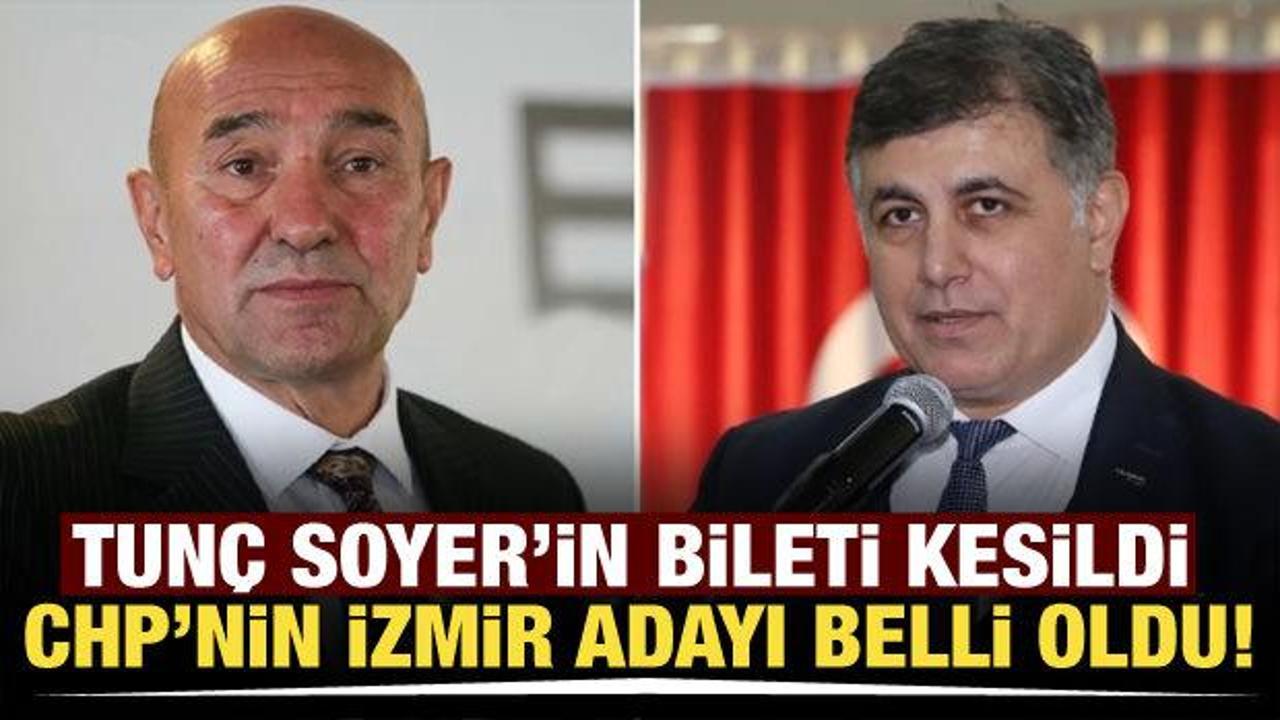 CHP’nin İzmir adayı Cemil Tugay oldu!