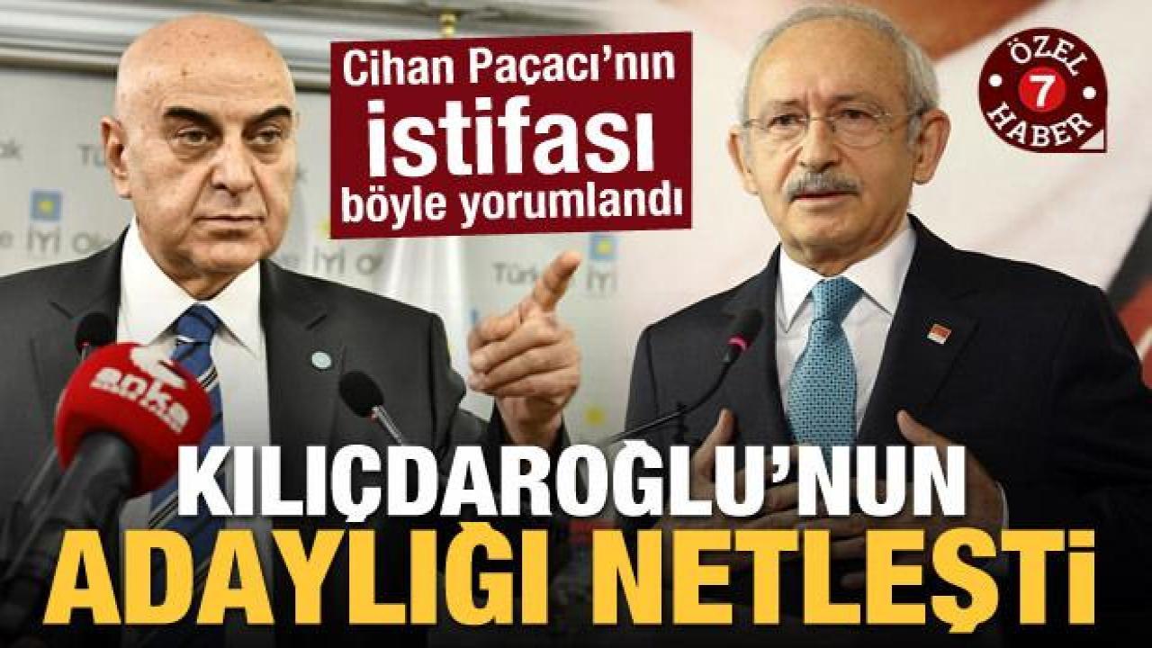 Cihan Paçacı'nın istifası böyle yorumlandı: 'Kılıçdaroğlu'nun adaylığı netleşti'