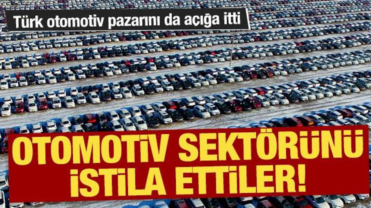 Çin istilası otomotiv sektörünü açığa itti