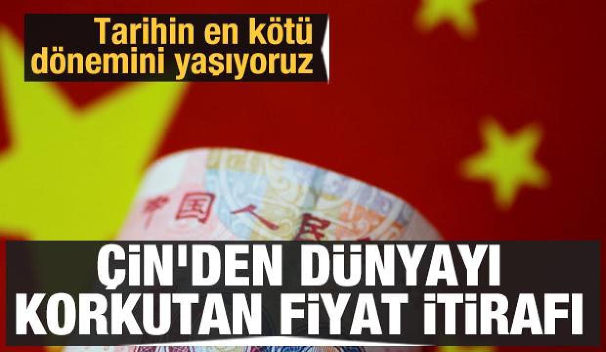 Çin'den dünyayı korkutan fiyat itirafı: Tarihin en kötü dönemini yaşıyoruz