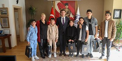 ÇOCUK MECLİSİNDEN BAŞKANLIK MAKAMINA ZİYARET