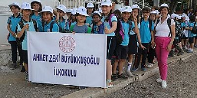 ÇOCUKLARA ÇEVREYİ KORUMA BİLİNCİ KAZANDIRILIYOR