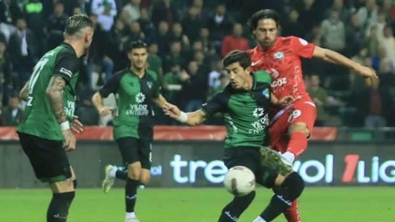 Çorum FK'ya kan değişimi yaramadı! Kocaelispor 90+5'te güldü
