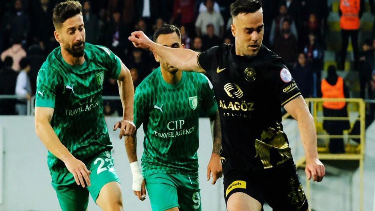 Çorum'da gergin maç! Bodrum FK, Play-Off'ta final için avantajı kaptı