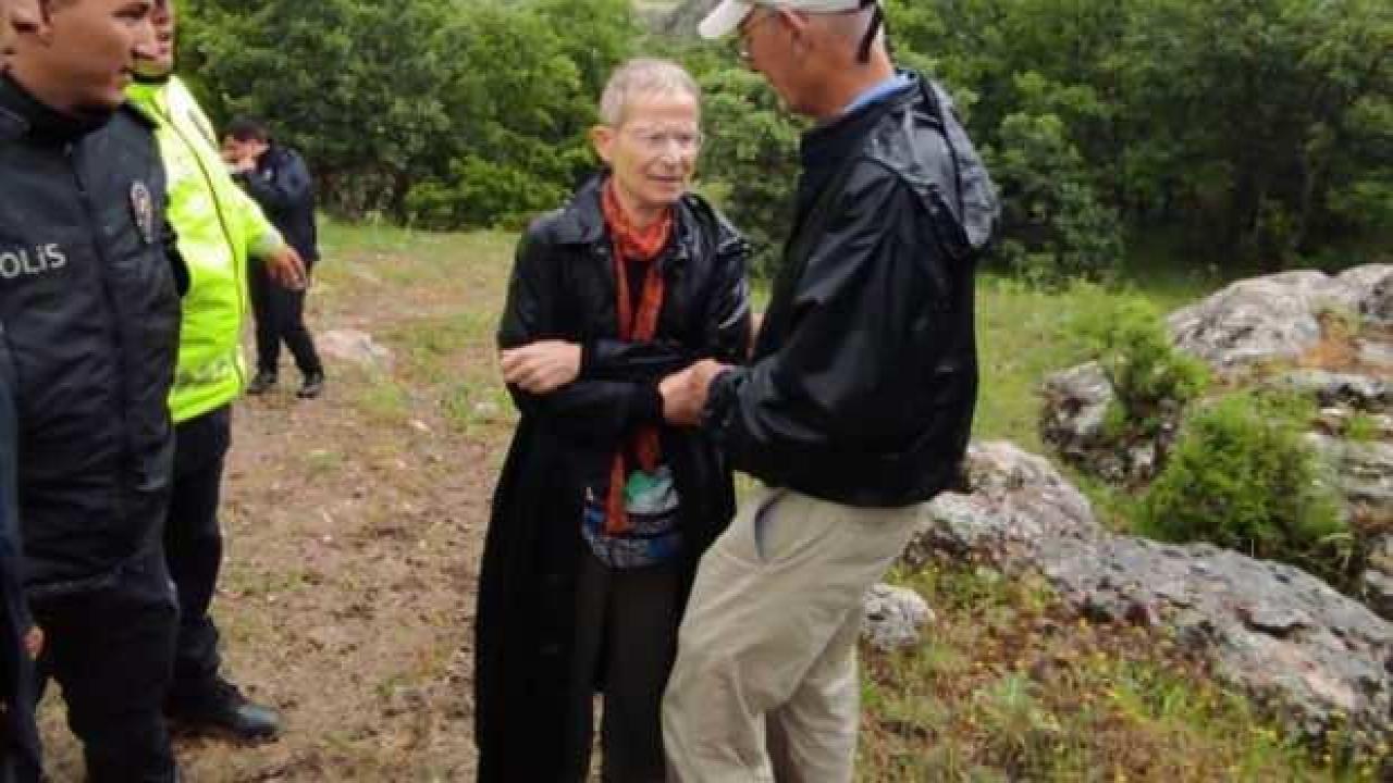 Çorum'da kaybolan ABD'li turist bulundu