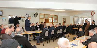 Cumhur İttifakı Adayı Kadem Ekşi’den dernek ziyareti