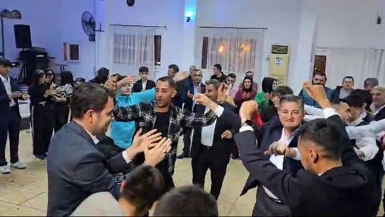 Cumhur İttifakı adayı ve CHP adayından karşılıklı çiftetelli