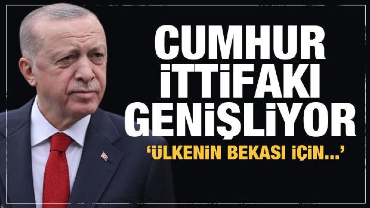 Cumhur İttifakına iki parti daha katılıyor! Erdoğan'a destek verecekler
