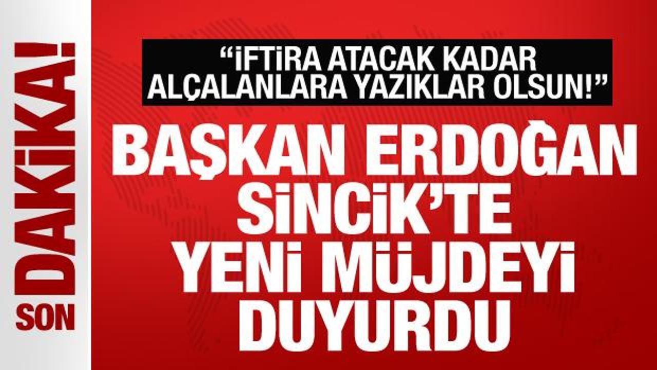 Cumhurbaşkanı Erdoğan Adıyaman'da yeni müjdeyi duyurdu: Talimatı verdim...