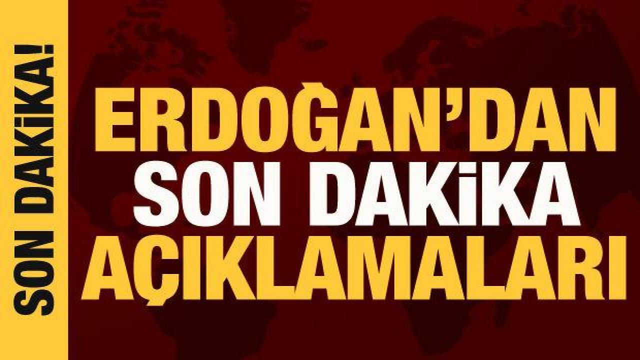 Cumhurbaşkanı Erdoğan Afşin'de konuşuyor