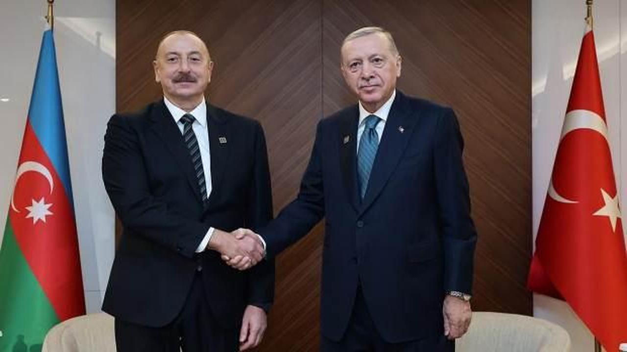 Cumhurbaşkanı Erdoğan, Aliyev ile görüştü