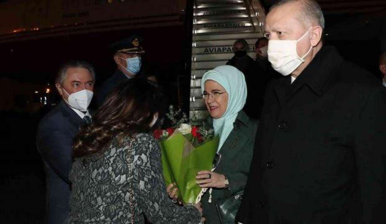 Cumhurbaşkanı Erdoğan Belçika'ya geldi