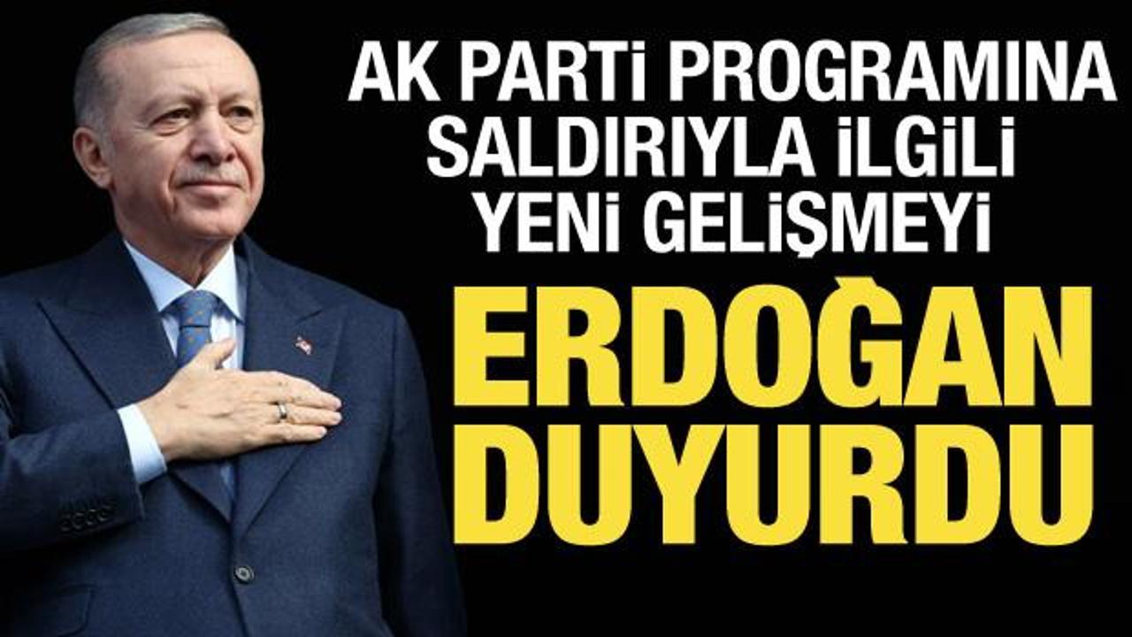 Cumhurbaşkanı Erdoğan: Bir saldırgan yakalandı
