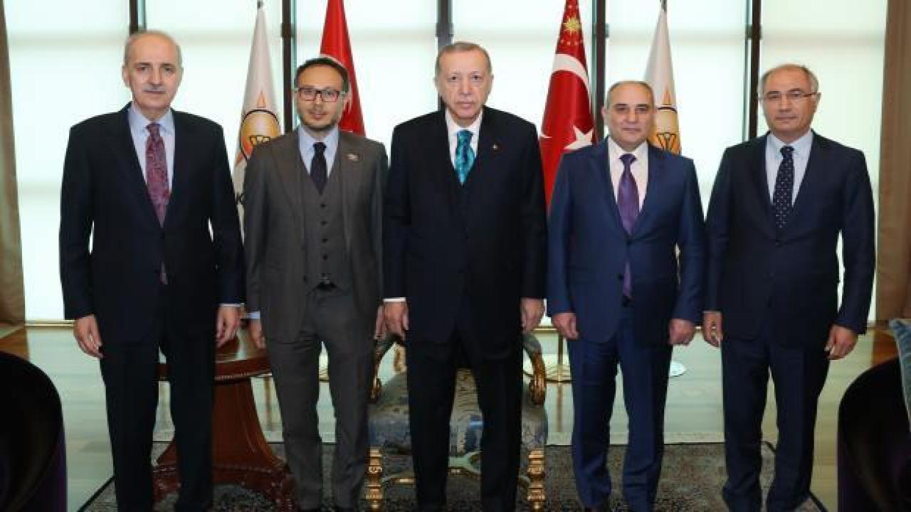 Cumhurbaşkanı Erdoğan Budaqov'u kabul etti