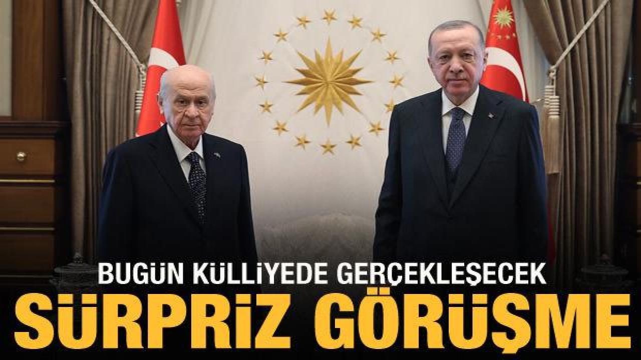 Cumhurbaşkanı Erdoğan, bugün Bahçeli ile görüşecek