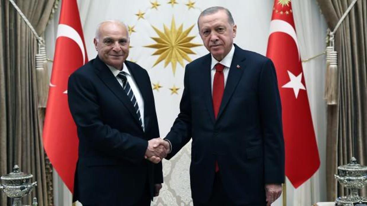 Cumhurbaşkanı Erdoğan, Cezayir Dışişleri Bakanı Attaf'ı kabul etti