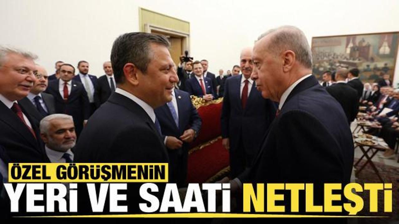 Cumhurbaşkanı Erdoğan, CHP Genel Başkanı Özel'i AK Parti Genel Merkezi'nde kabul edecek