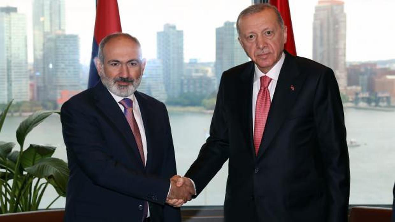 Cumhurbaşkanı Erdoğan, Ermenistan Başbakanı Paşinyan'ı kabul etti