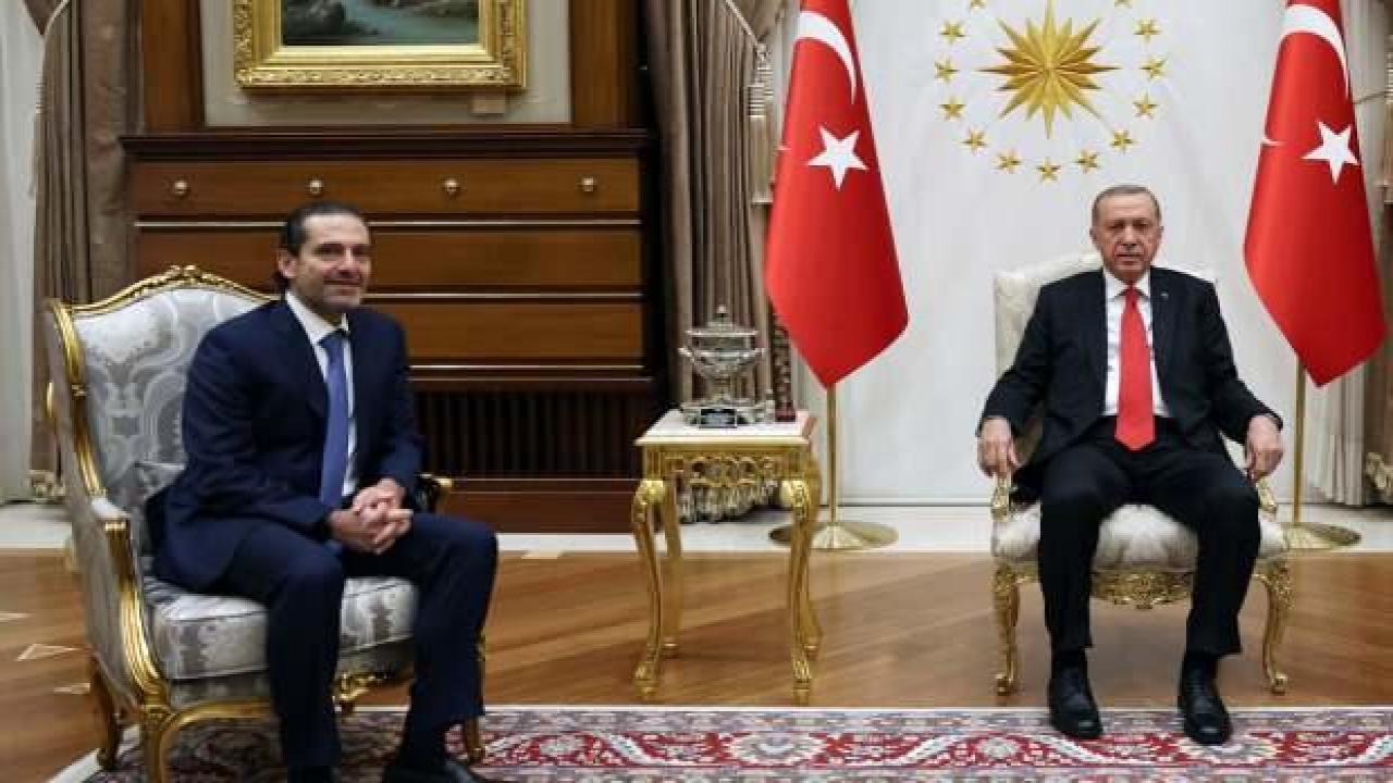 Cumhurbaşkanı Erdoğan, eski Lübnan Başbakanı Hariri'yi kabul etti