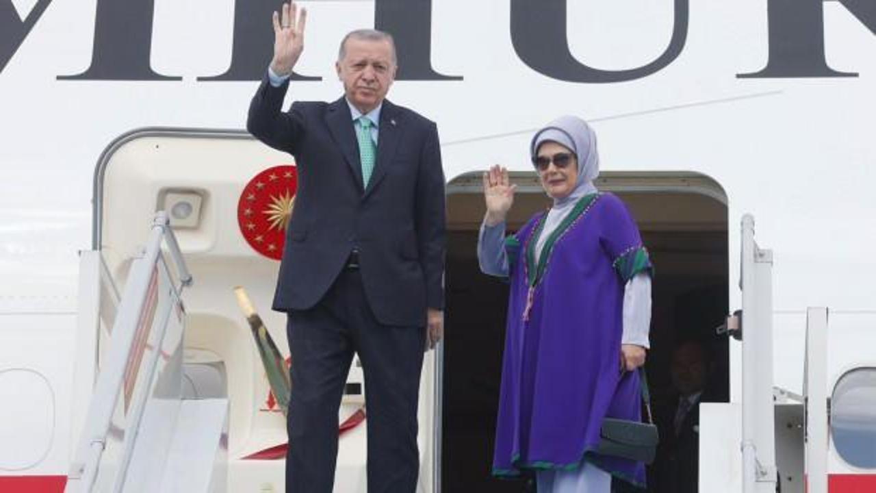 Cumhurbaşkanı Erdoğan, G20 Liderler Zirvesi için Hindistan'a gitti