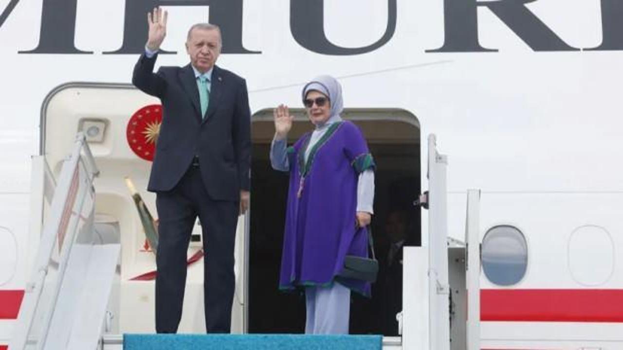 Cumhurbaşkanı Erdoğan Hindistan'da