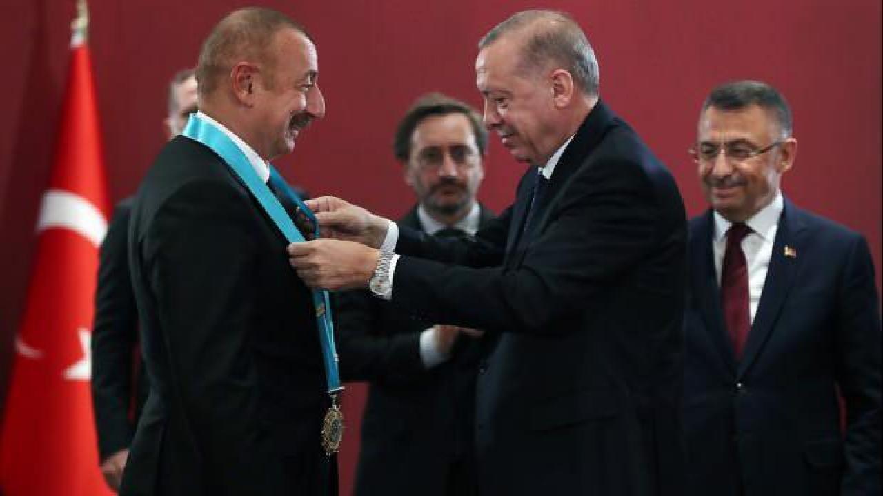 Cumhurbaşkanı Erdoğan ile Aliyev'den bayramlaşma telefonu