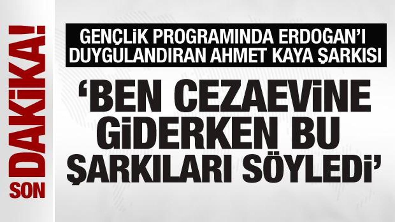 Cumhurbaşkanı Erdoğan, İstanbul'da gençlerle buluştu