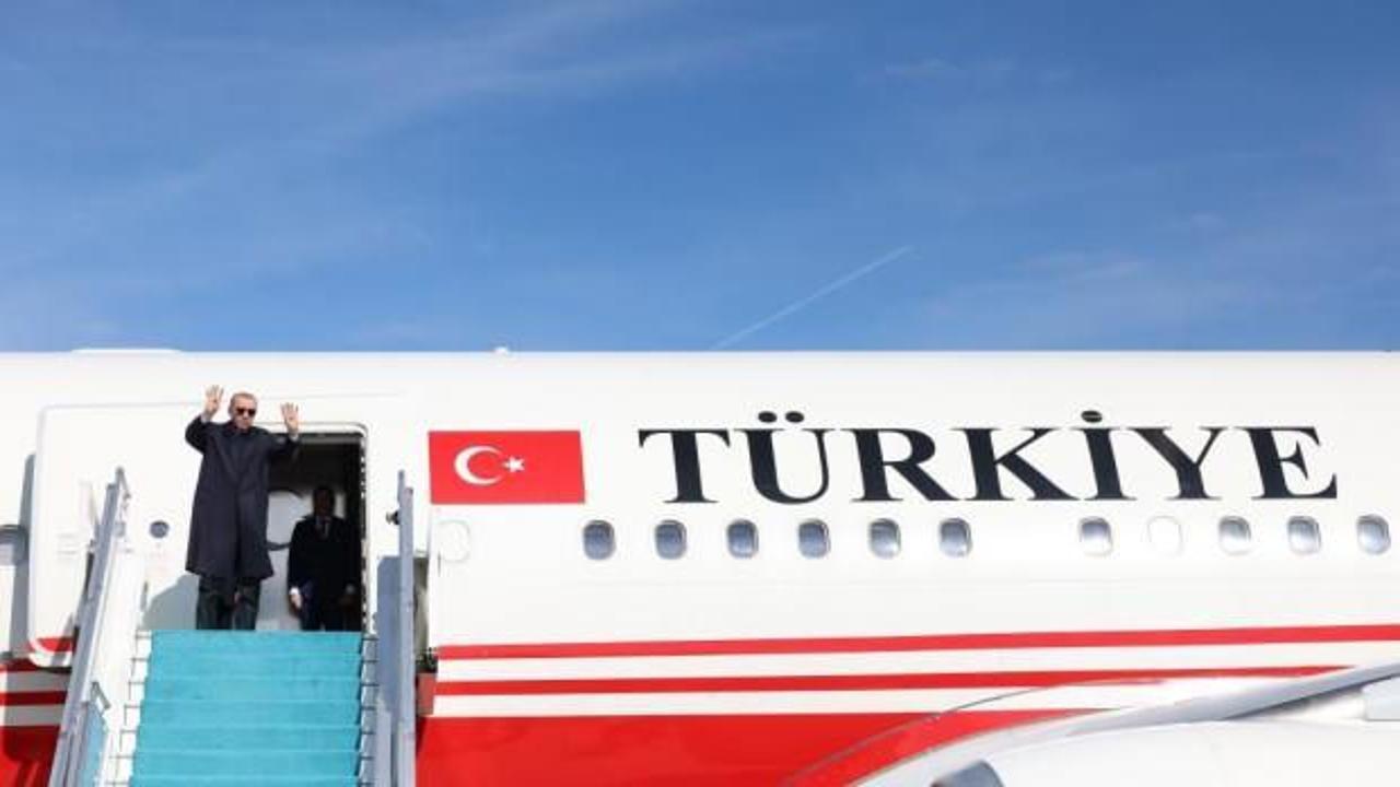 Cumhurbaşkanı Erdoğan, İtalya’ya gitti