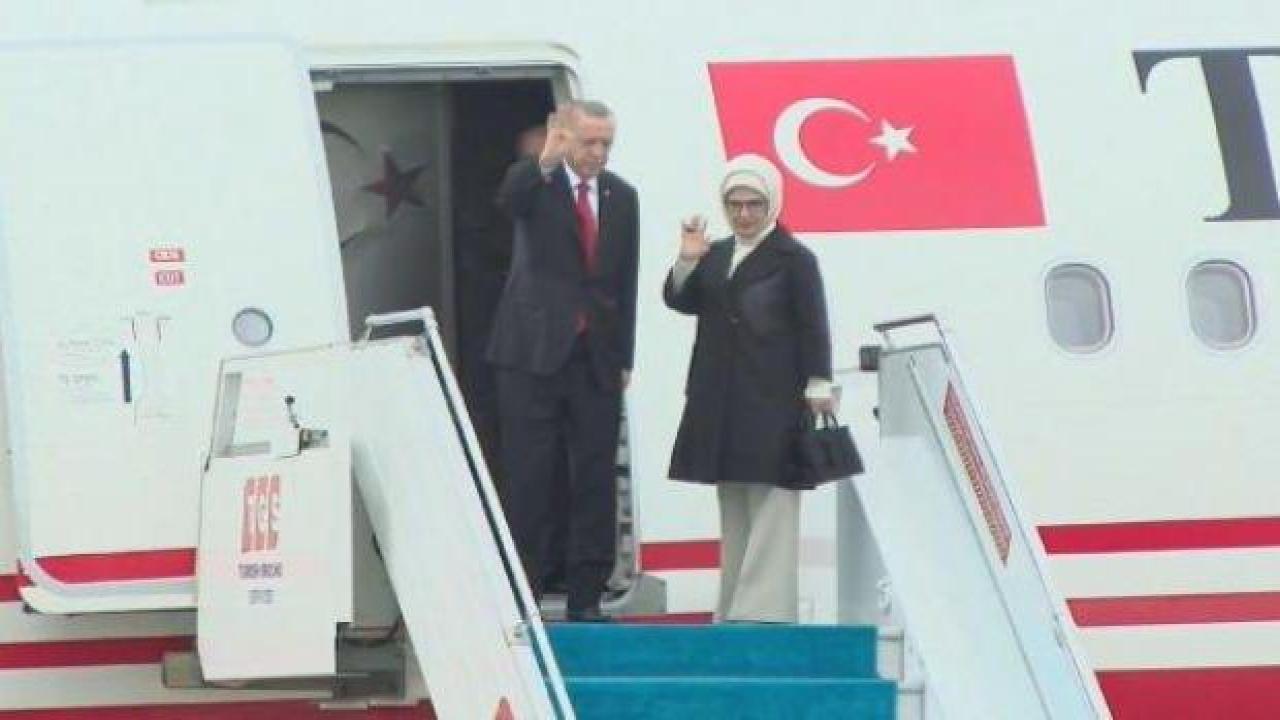 Cumhurbaşkanı Erdoğan Katar'a gitti