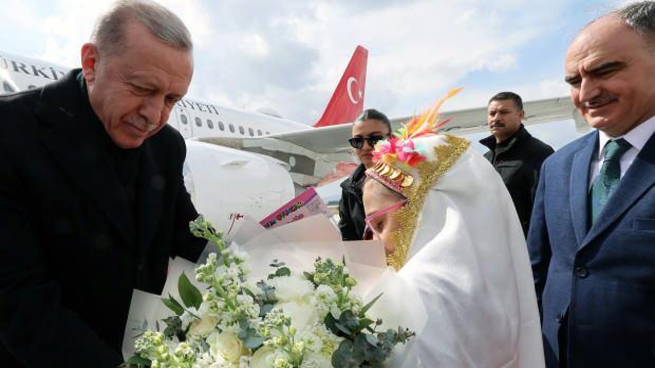 Cumhurbaşkanı Erdoğan Konya'ya gitti