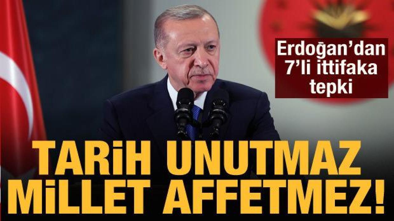 Cumhurbaşkanı Erdoğan: Kötü söz sahibinindir!