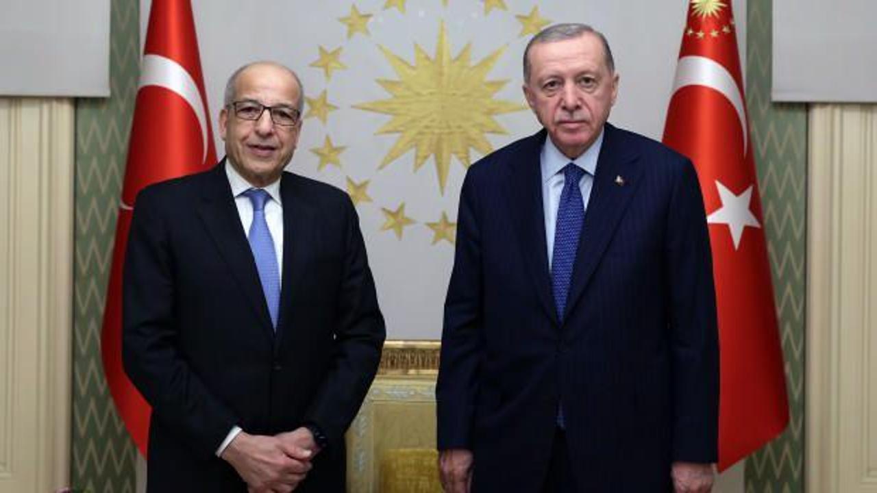 Cumhurbaşkanı Erdoğan Libya Merkez Bankası Başkanı'nı kabul etti