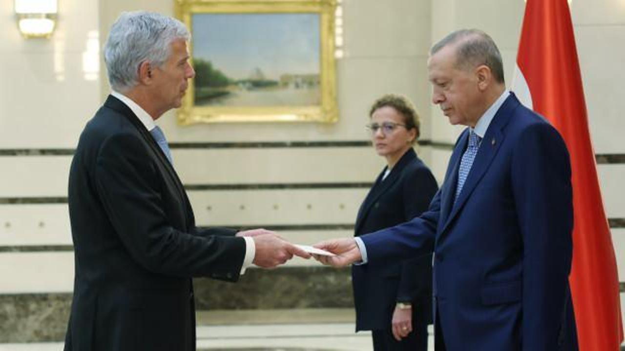 Cumhurbaşkanı Erdoğan, Lüksemburg Büyükelçisi Faber'i kabul etti