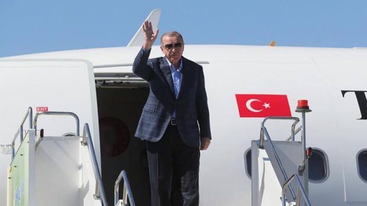 Cumhurbaşkanı Erdoğan Nahçıvan'a gitti