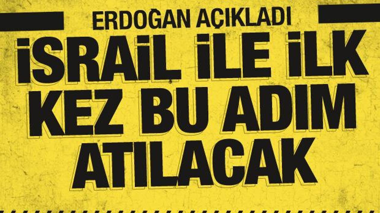 Cumhurbaşkanı Erdoğan: Netanyahu ve Abbas'la süreci hızlandıracak adımlar atacağız