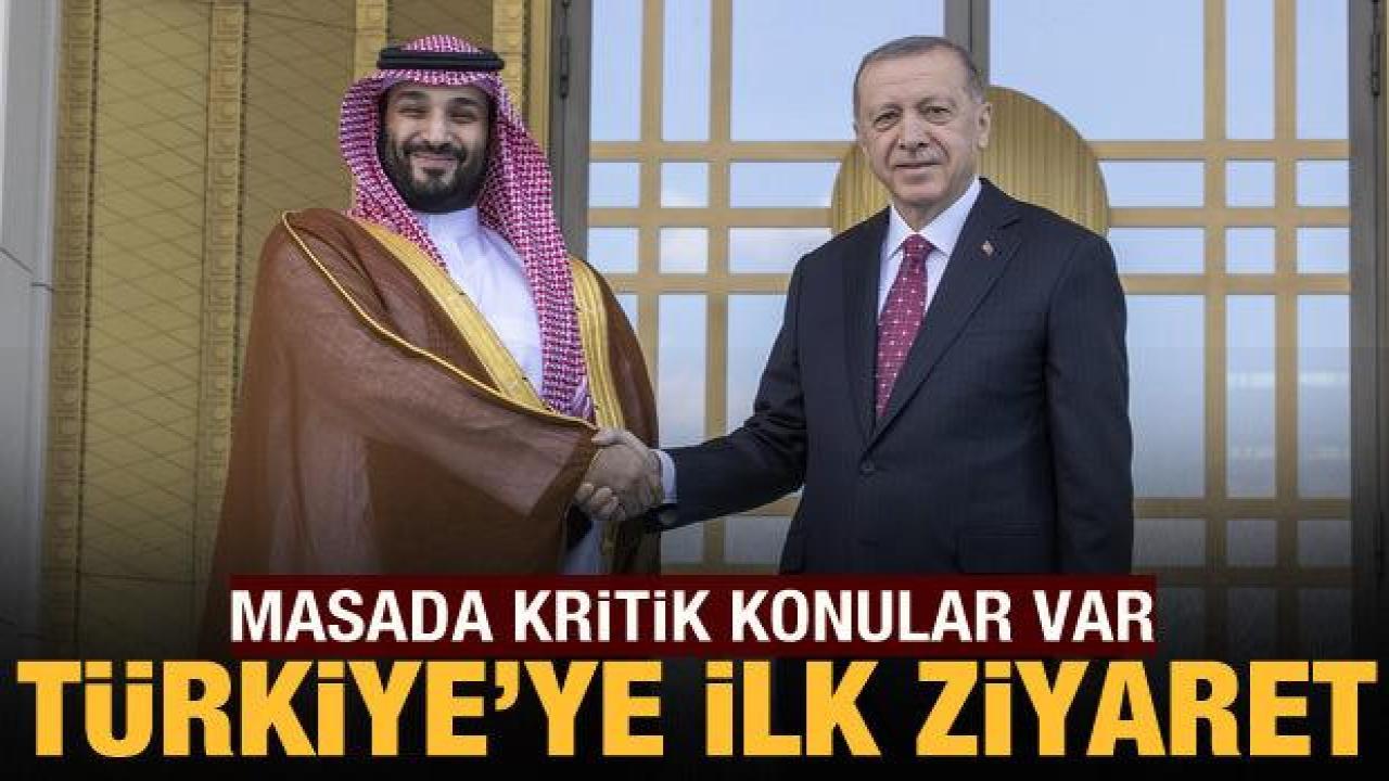 Cumhurbaşkanı Erdoğan, Prens Selman ile görüşüyor