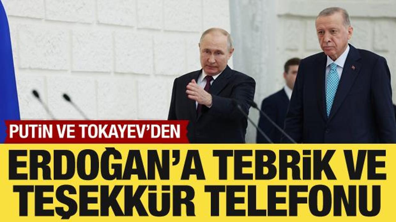 Cumhurbaşkanı Erdoğan, Putin ve Tokayev ile görüştü