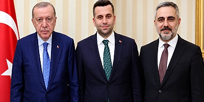 Cumhurbaşkanı Erdoğan, Serdar Orhan ve Burak Çifci’yi Kabul Etti
