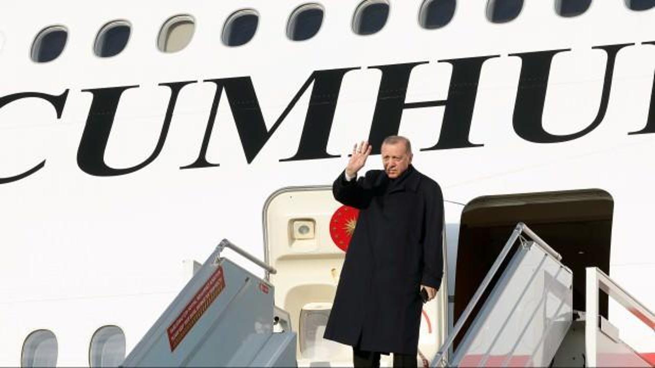 Cumhurbaşkanı Erdoğan, Suudi Arabistan'a gitti