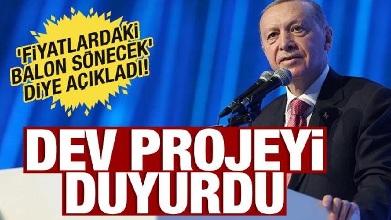 Cumhurbaşkanı Erdoğan tarih verdi: 'Konut seferberliği başlatıyoruz'