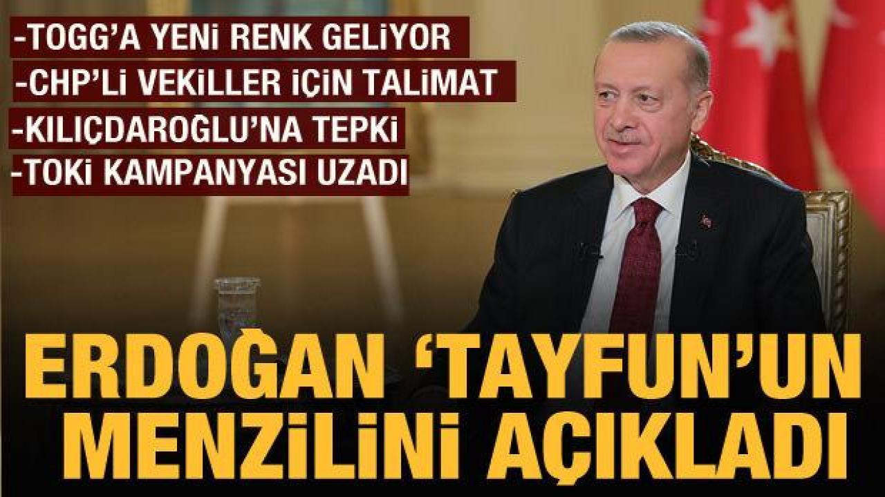 Cumhurbaşkanı Erdoğan, TAYGUN'un menzilini açıkladı