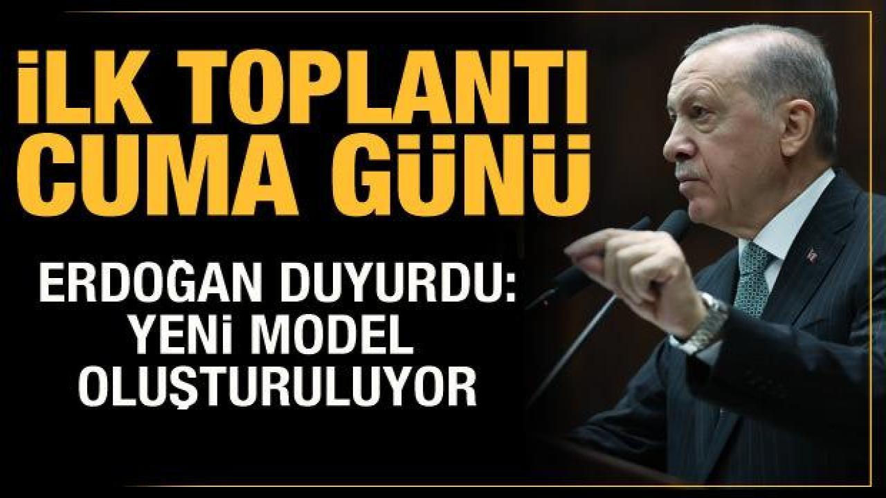 Cumhurbaşkanı Erdoğan: Türkiye Ulusal Risk Kalkanı Modeli oluşturulacak