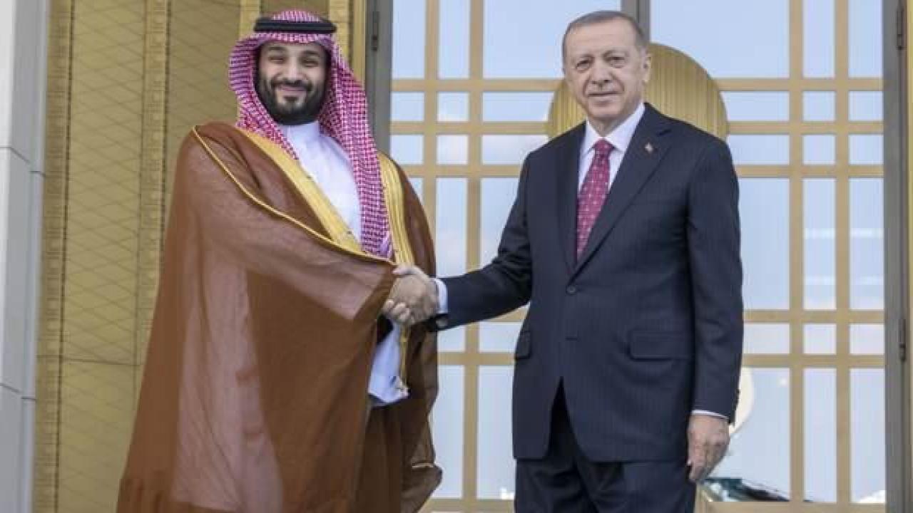 Cumhurbaşkanı Erdoğan, Veliaht Prens Muhammed bin Selman ile görüştü